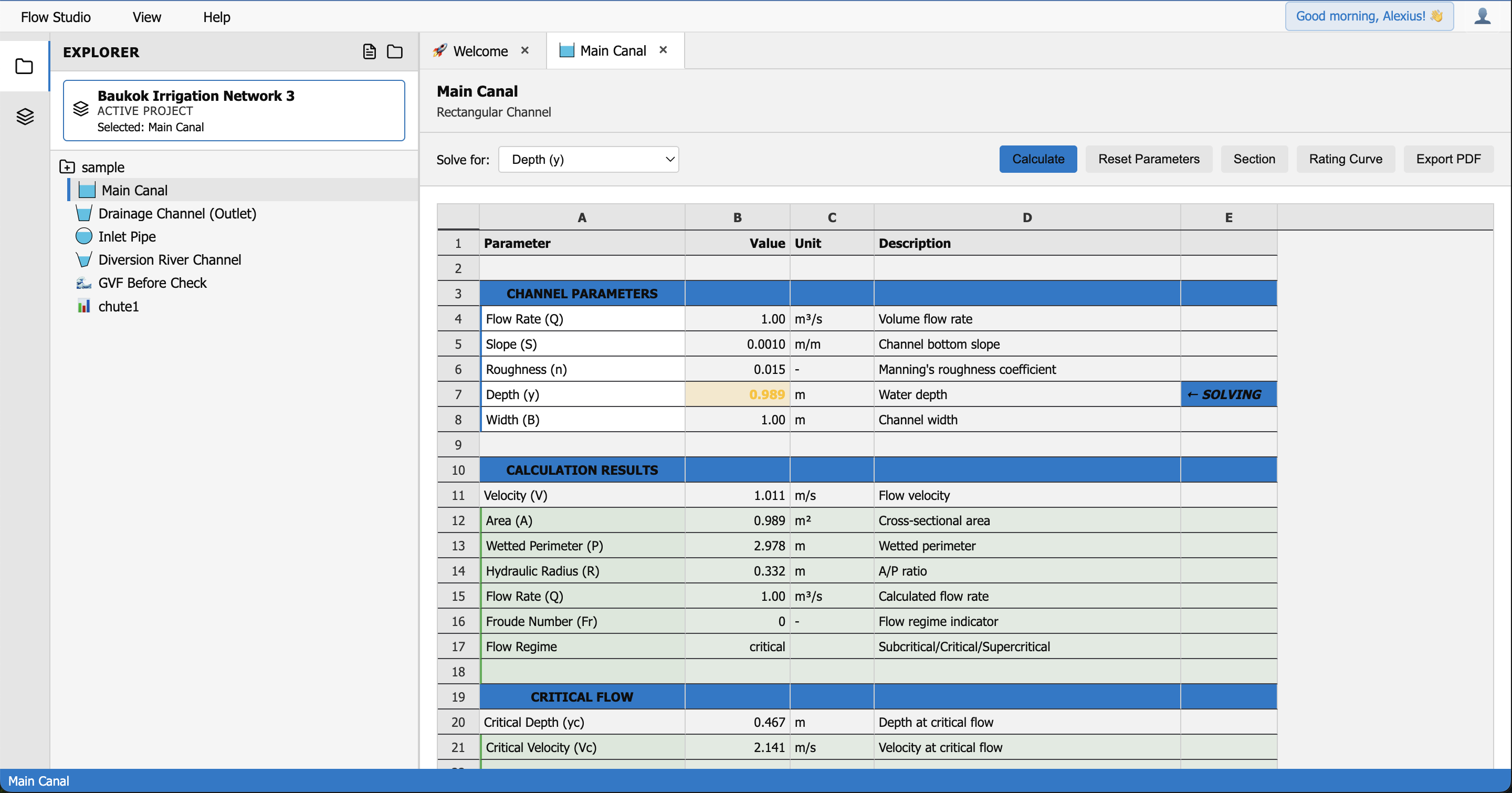 FlowStudio - Professional Hydraulic Engineering Software
